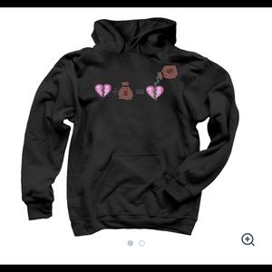 hoodie from NLOM clothing. On ig @nlom_clothing